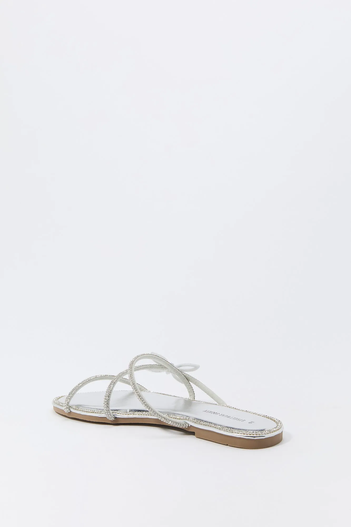 Rhinestone Strappy Butterfly Sandal sold by Urban Planet product image thumbnail 3