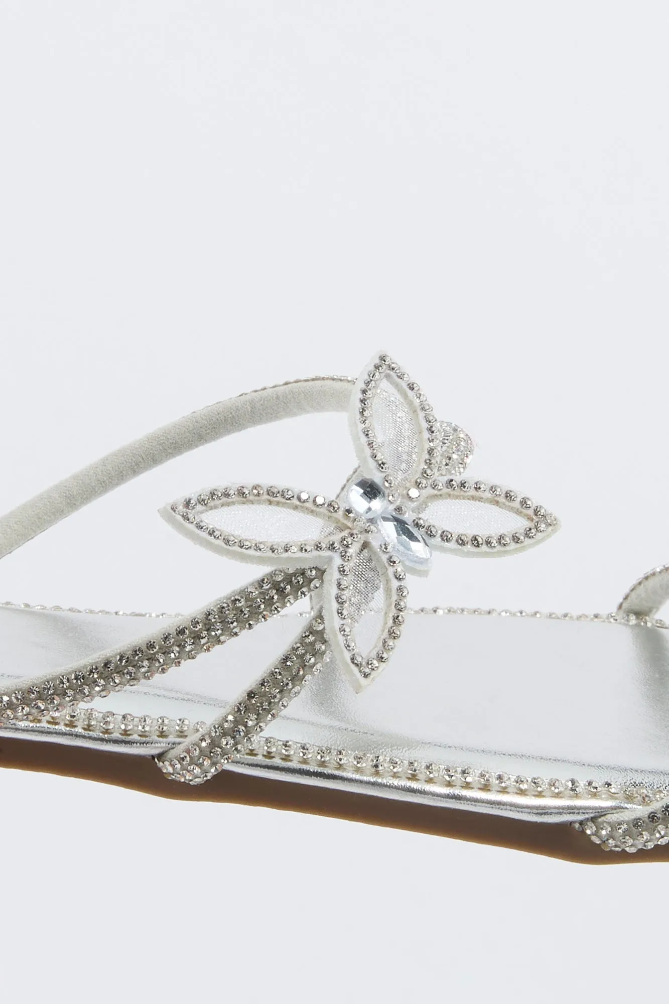 Rhinestone Strappy Butterfly Sandal sold by Urban Planet product image thumbnail 4