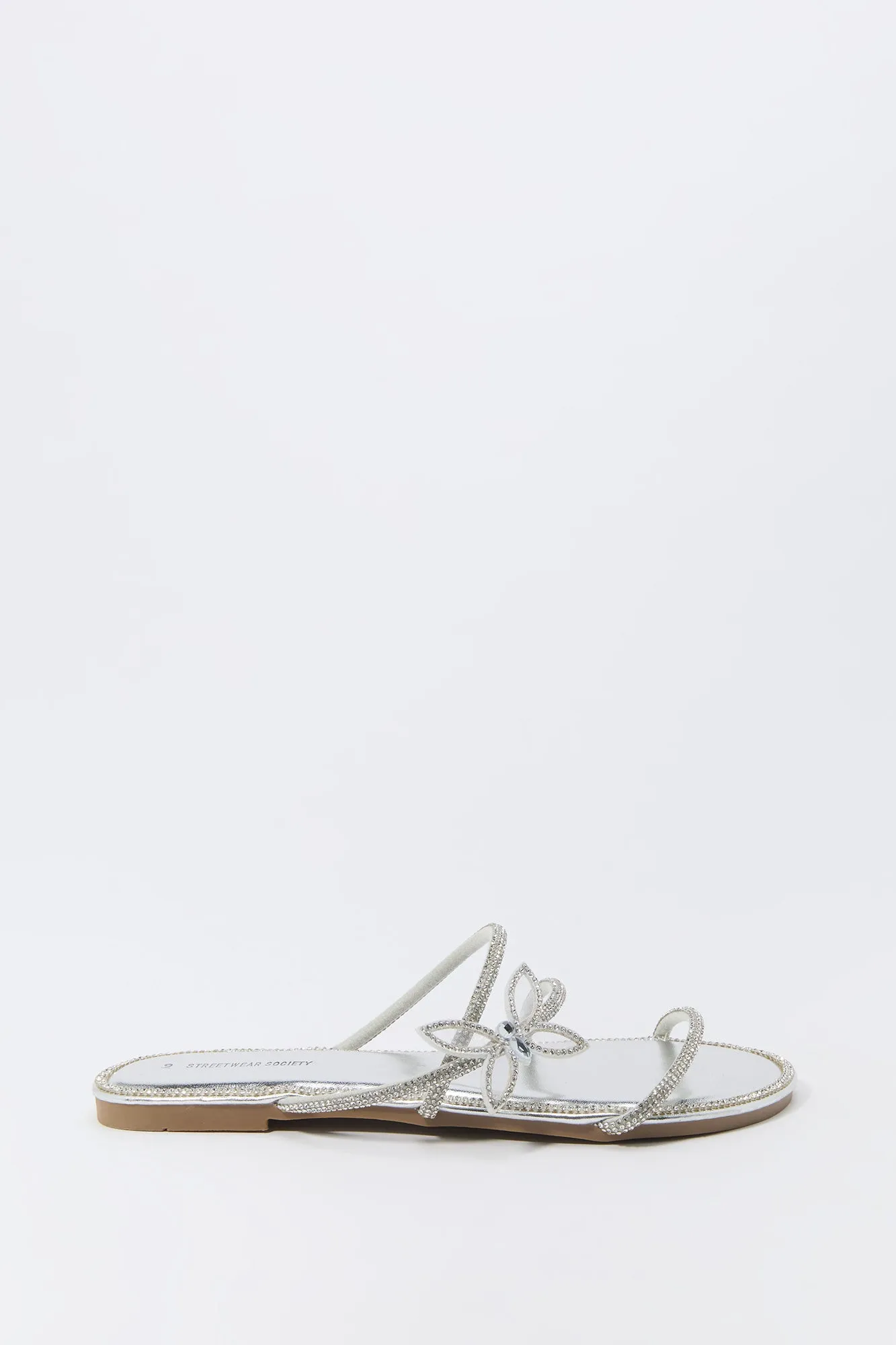 Sandales avec brides et papillons en pierres du Rhin sold by Urban Planet