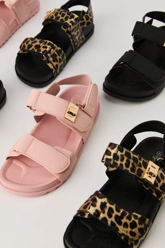 Sandales plateforme avec bandes Velcro pour fille sold by Urban Planet