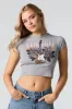 T-shirt ultracourt à imprimé Nashville sold by Urban Planet