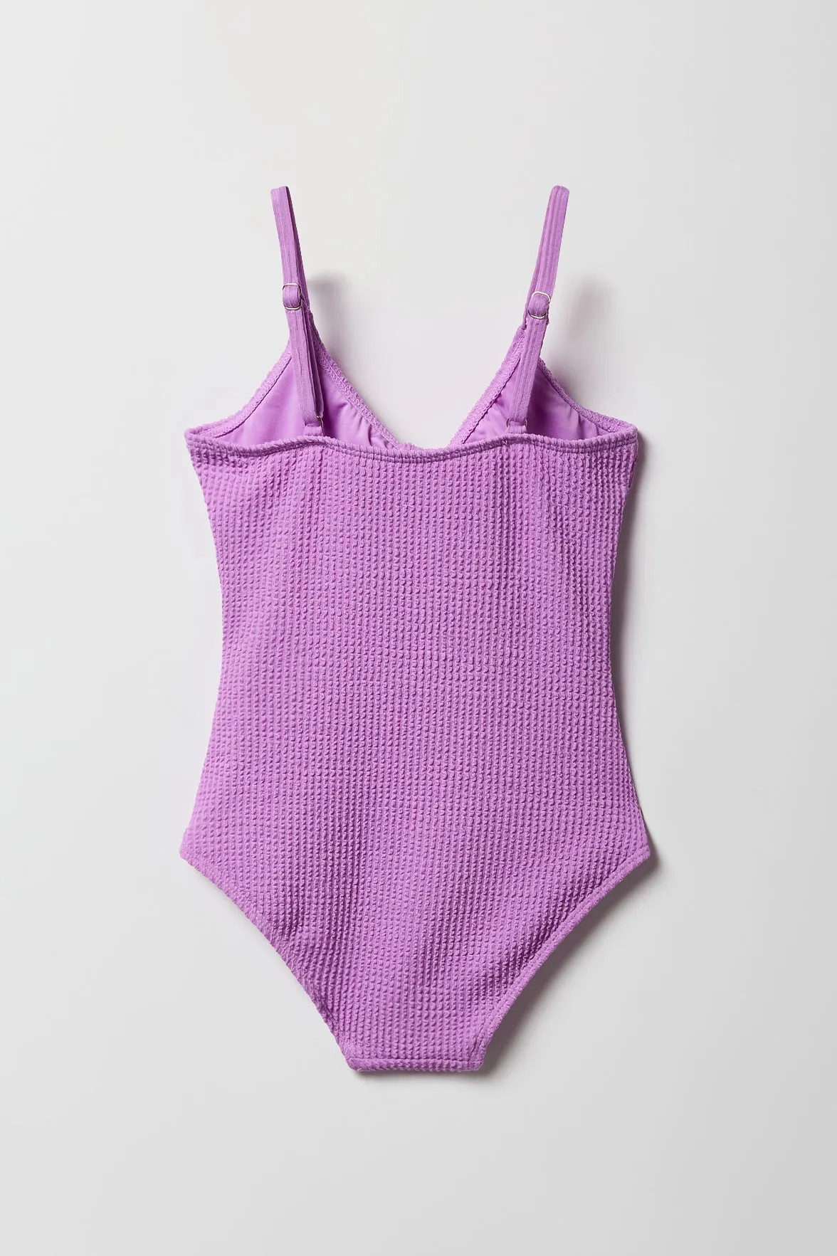 Maillot de bain une-pièce texturé avec boucle pour fille sold by Urban Planet product image thumbnail 4