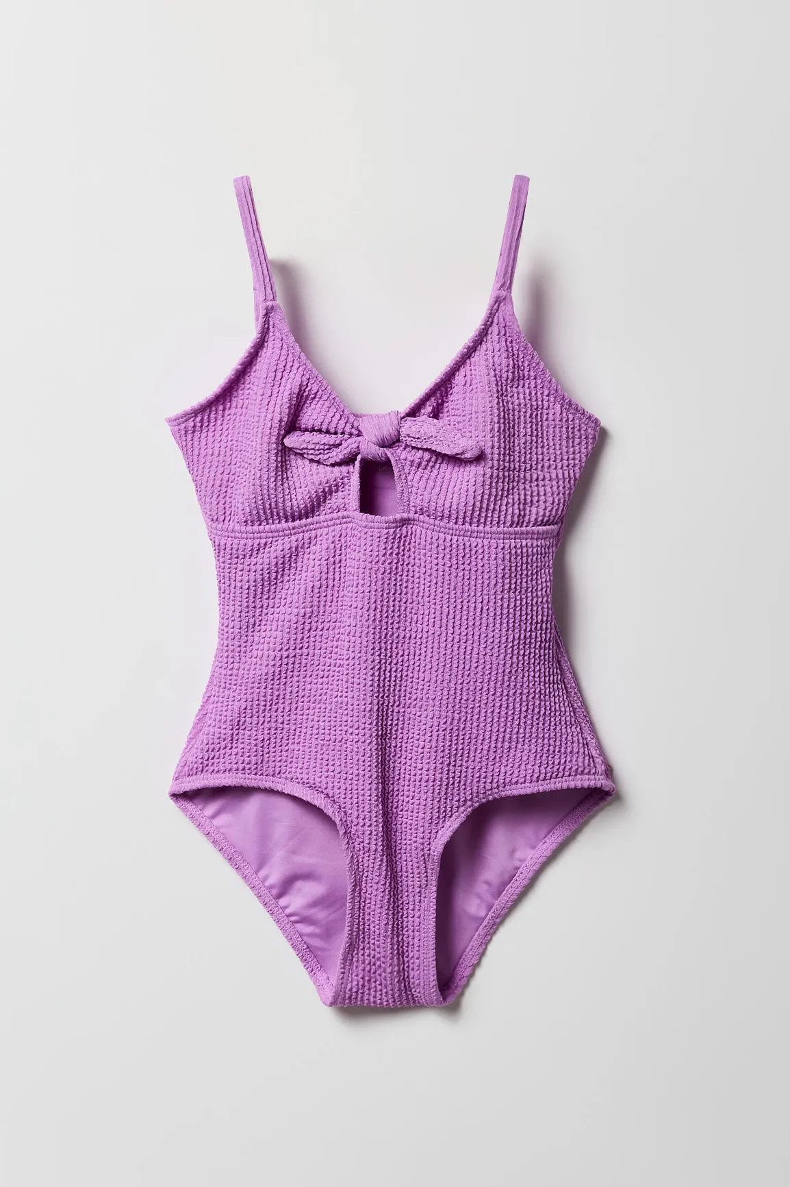 Maillot de bain une-pièce texturé avec boucle pour fille sold by Urban Planet product image thumbnail 3