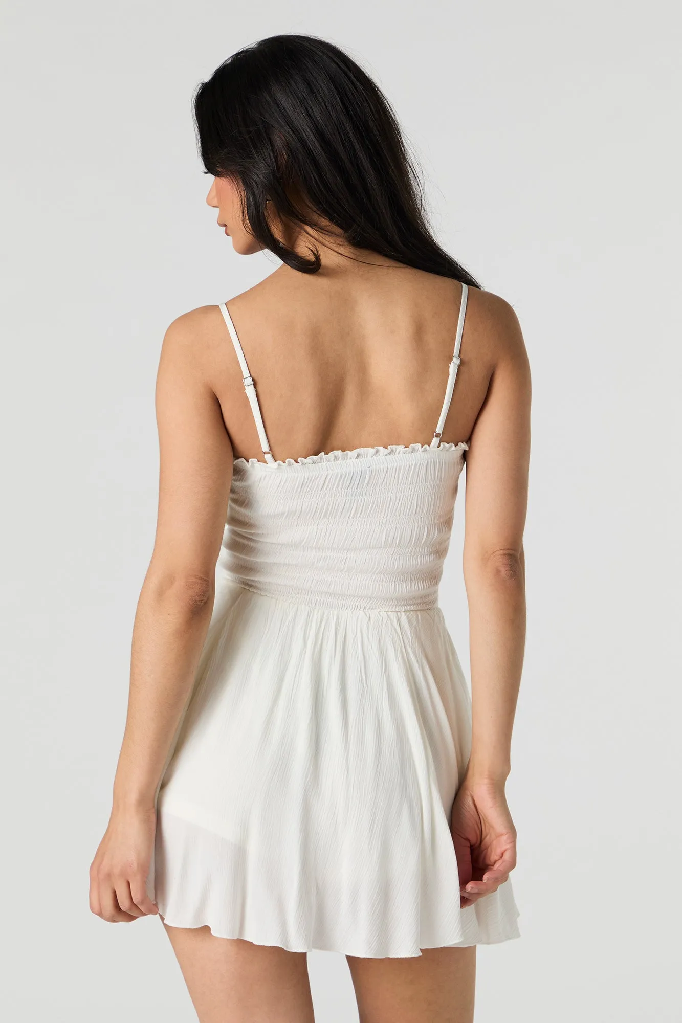 Smocked Mini Romper sold by Urban Planet product image thumbnail 5