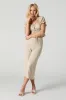 Tie Front Lace Trim Crop Top sold by Urban Planet