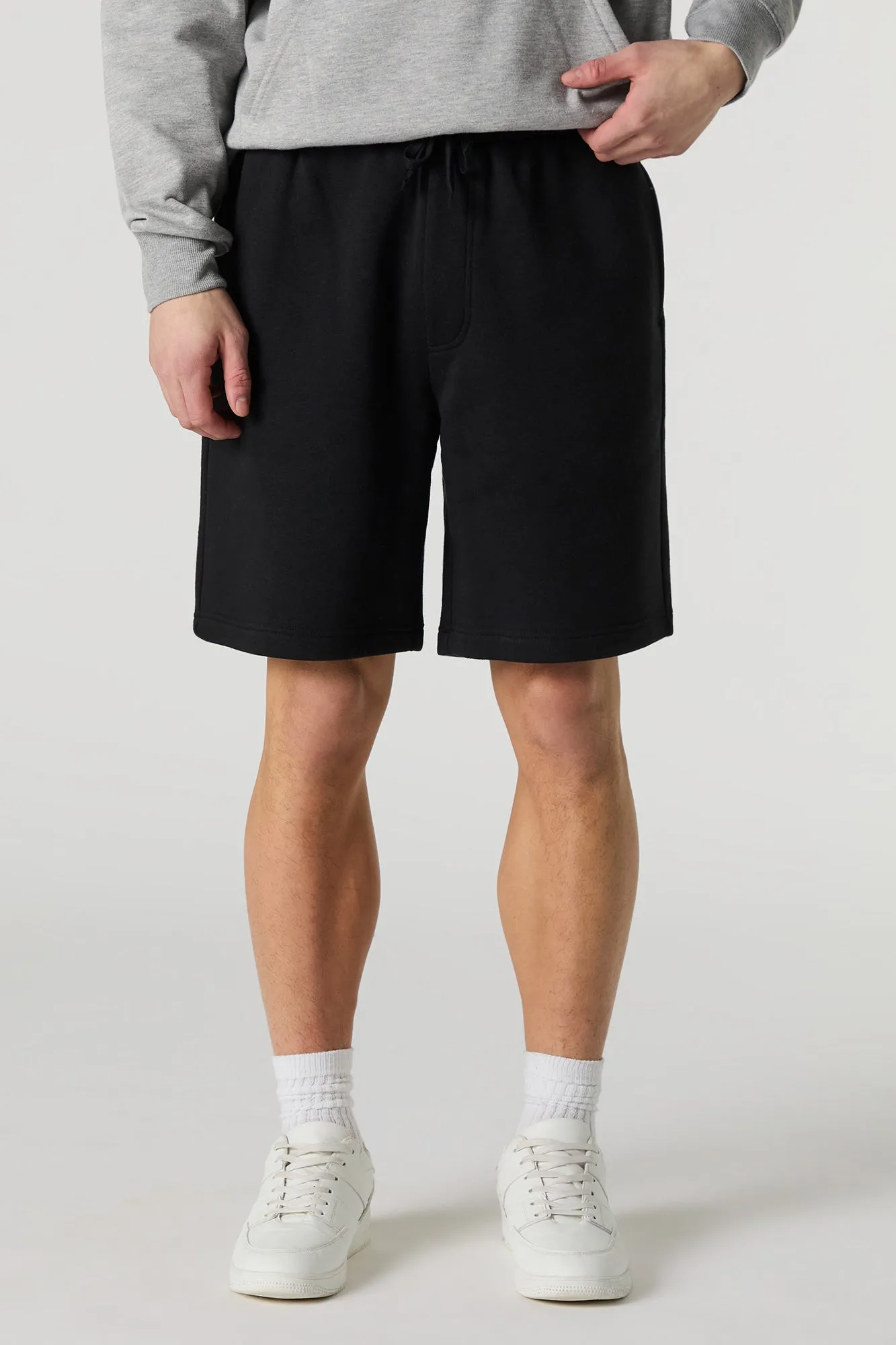 Classic Longline Fleece Short sold by Urban Planet product image thumbnail 5