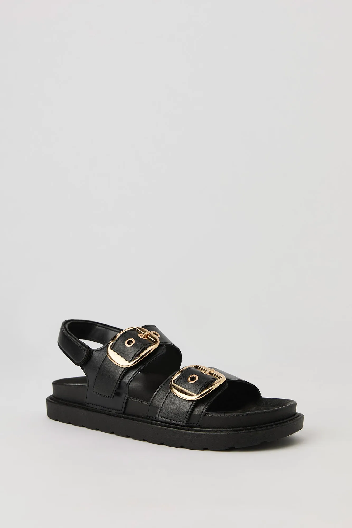 Sandales en similicuir avec boucles sold by Urban Planet product image thumbnail 3