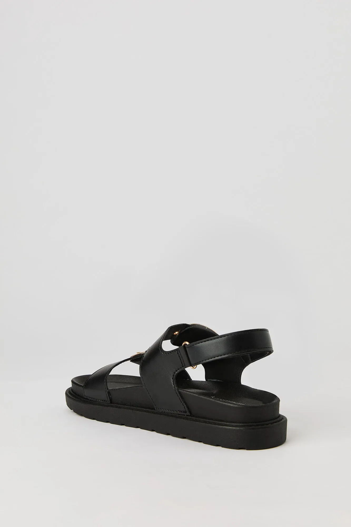 Sandales en similicuir avec boucles sold by Urban Planet product image thumbnail 4