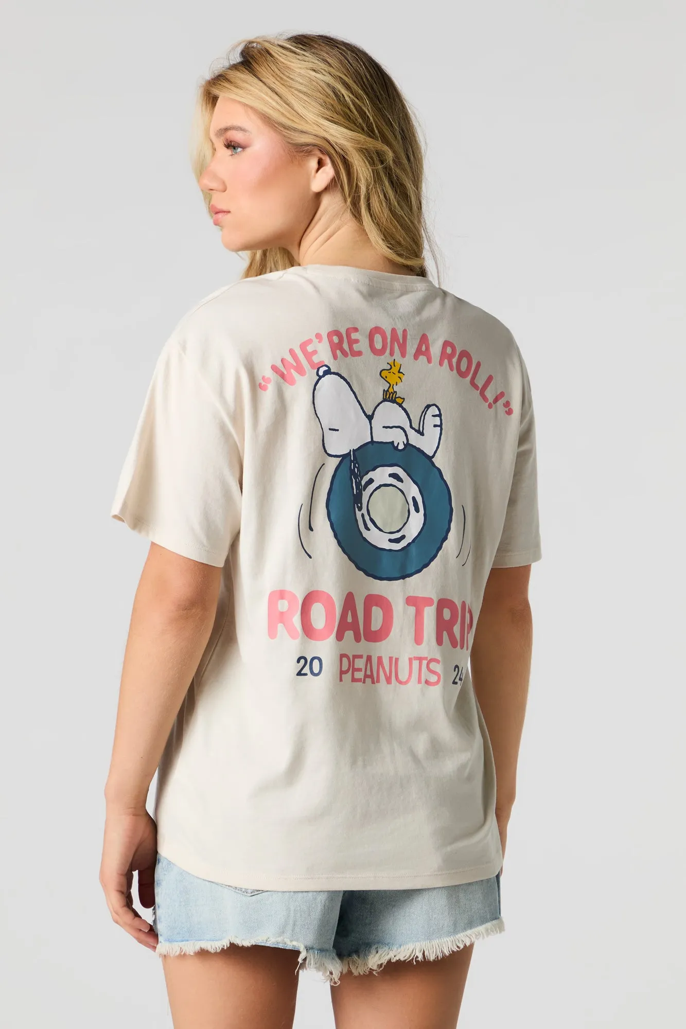 T-shirt à imprimé Peanuts Road Trip sold by Urban Planet