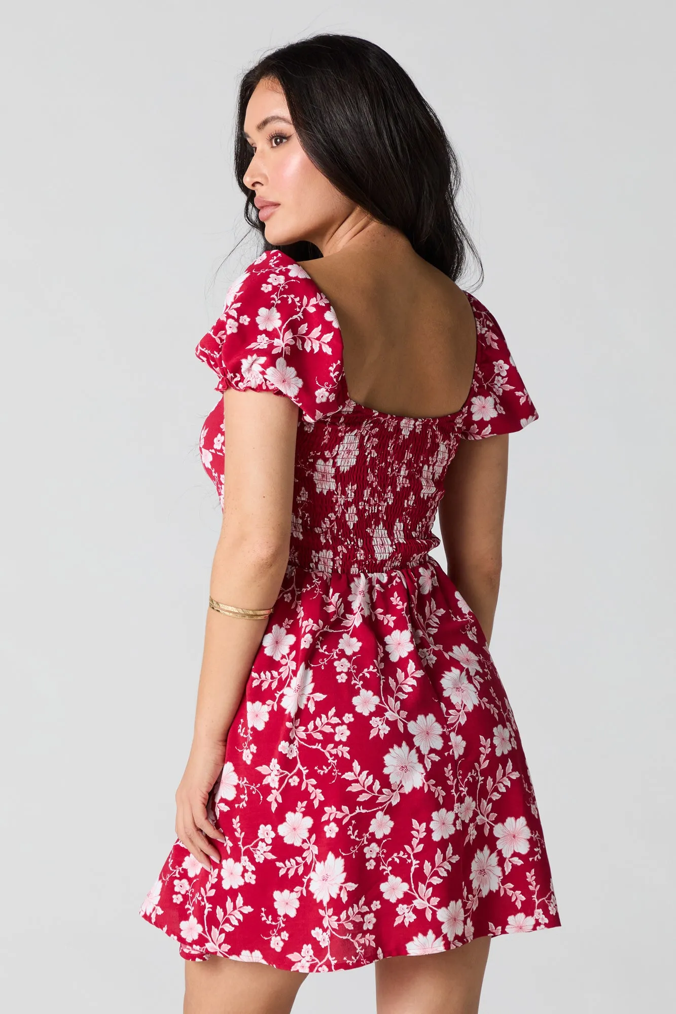 Flowy Button Front Mini Dress sold by Urban Planet product image thumbnail 2