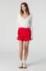 Jersey Ruffled Tiered Mini Skort sold by Urban Planet
