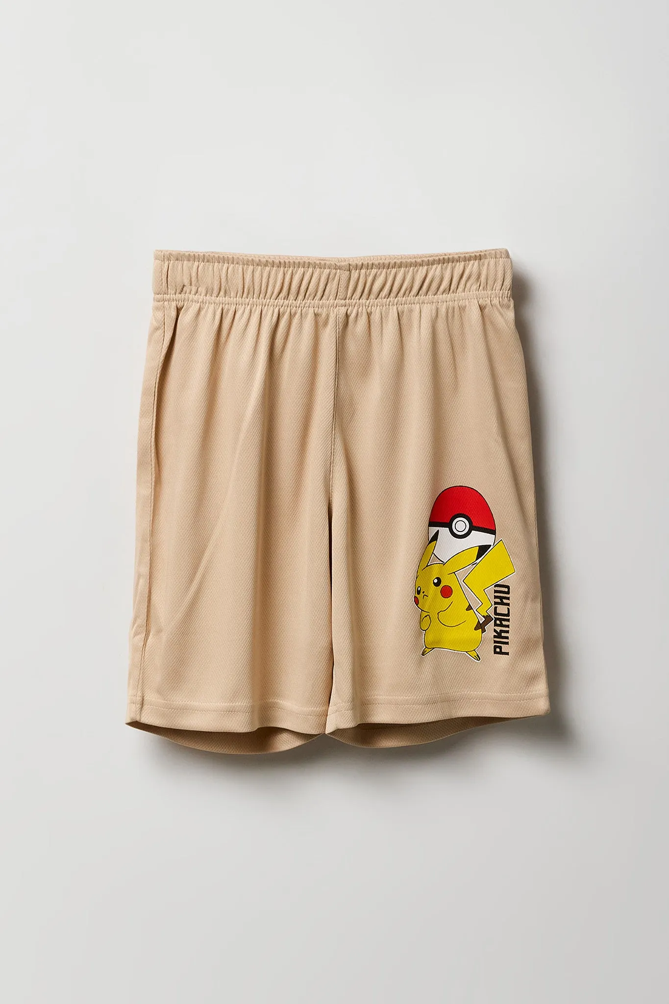 Boys Active Pikachu Graphic Mesh Short sold by Urban Planet