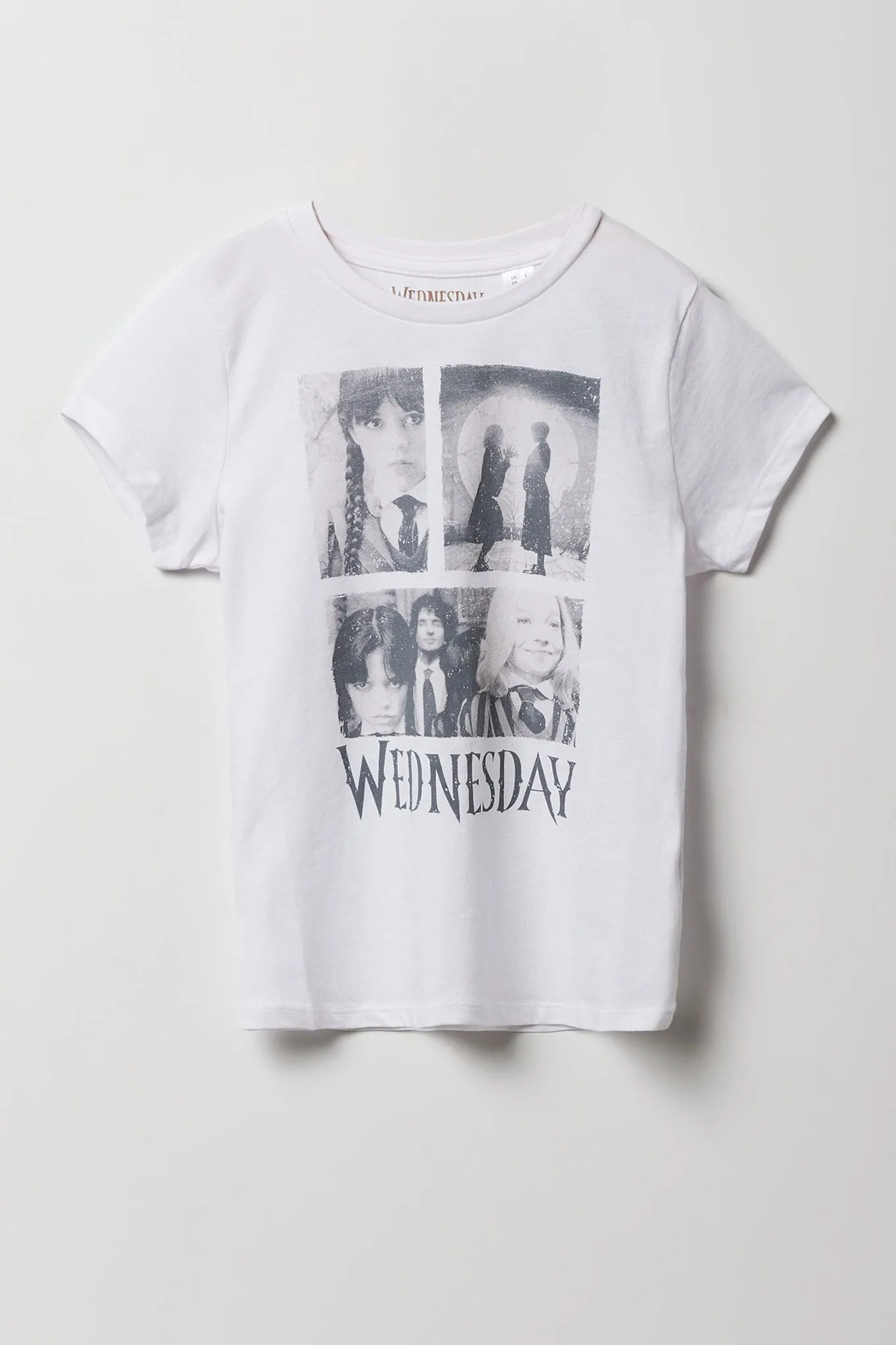 Girls Wednesday Graphic T-Shirt sold by Urban Planet