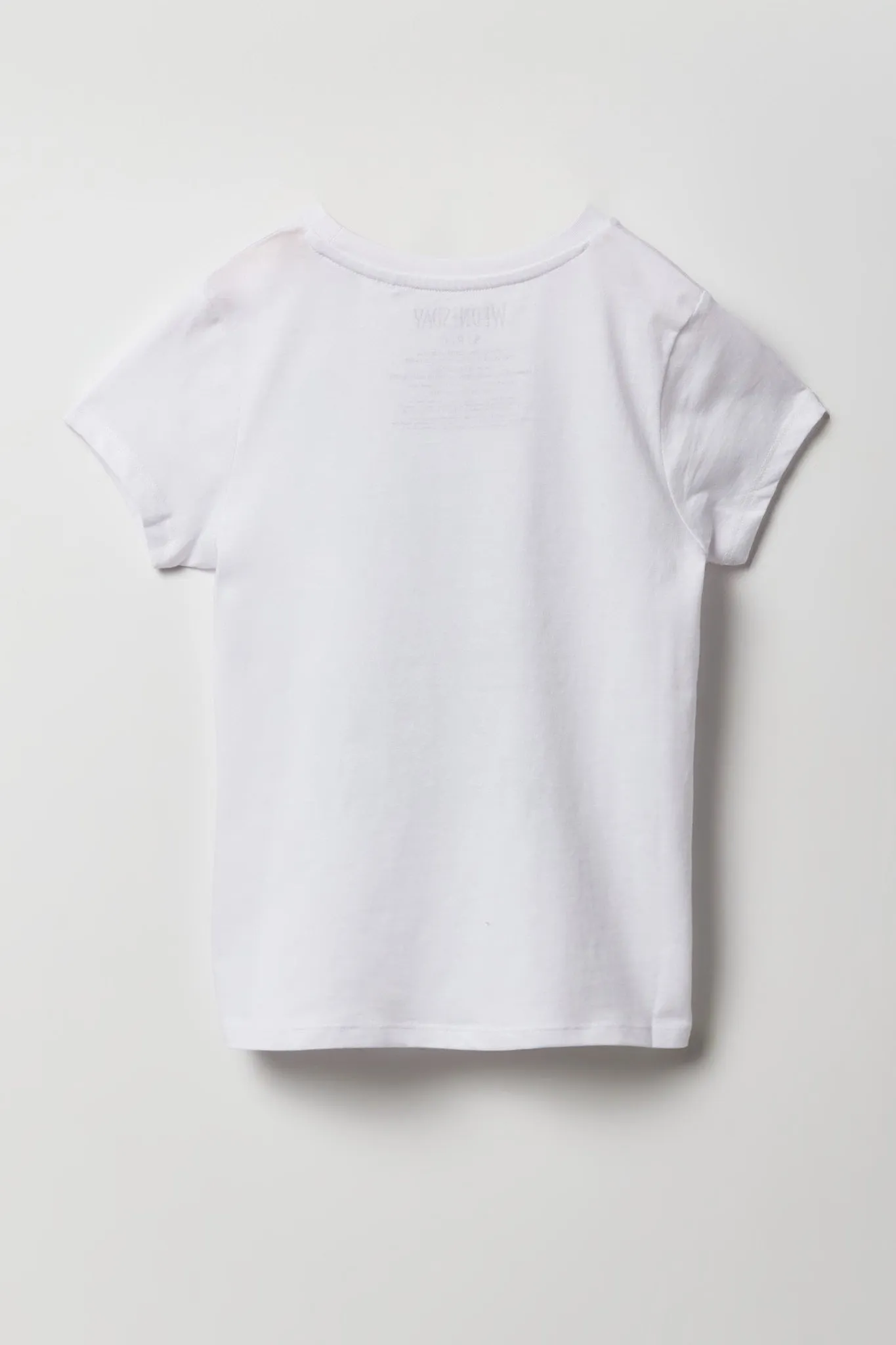 T-shirt à imprimé Wednesday pour fille sold by Urban Planet product image thumbnail 2