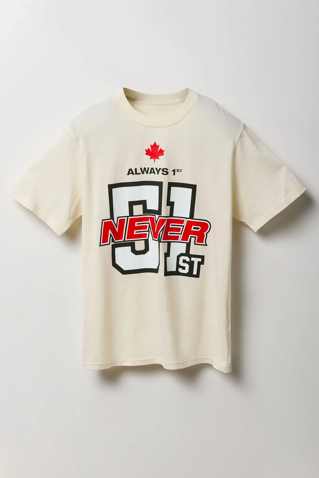 T-shirt à imprimé Always 1st Never 51st Canada sold by Urban Planet