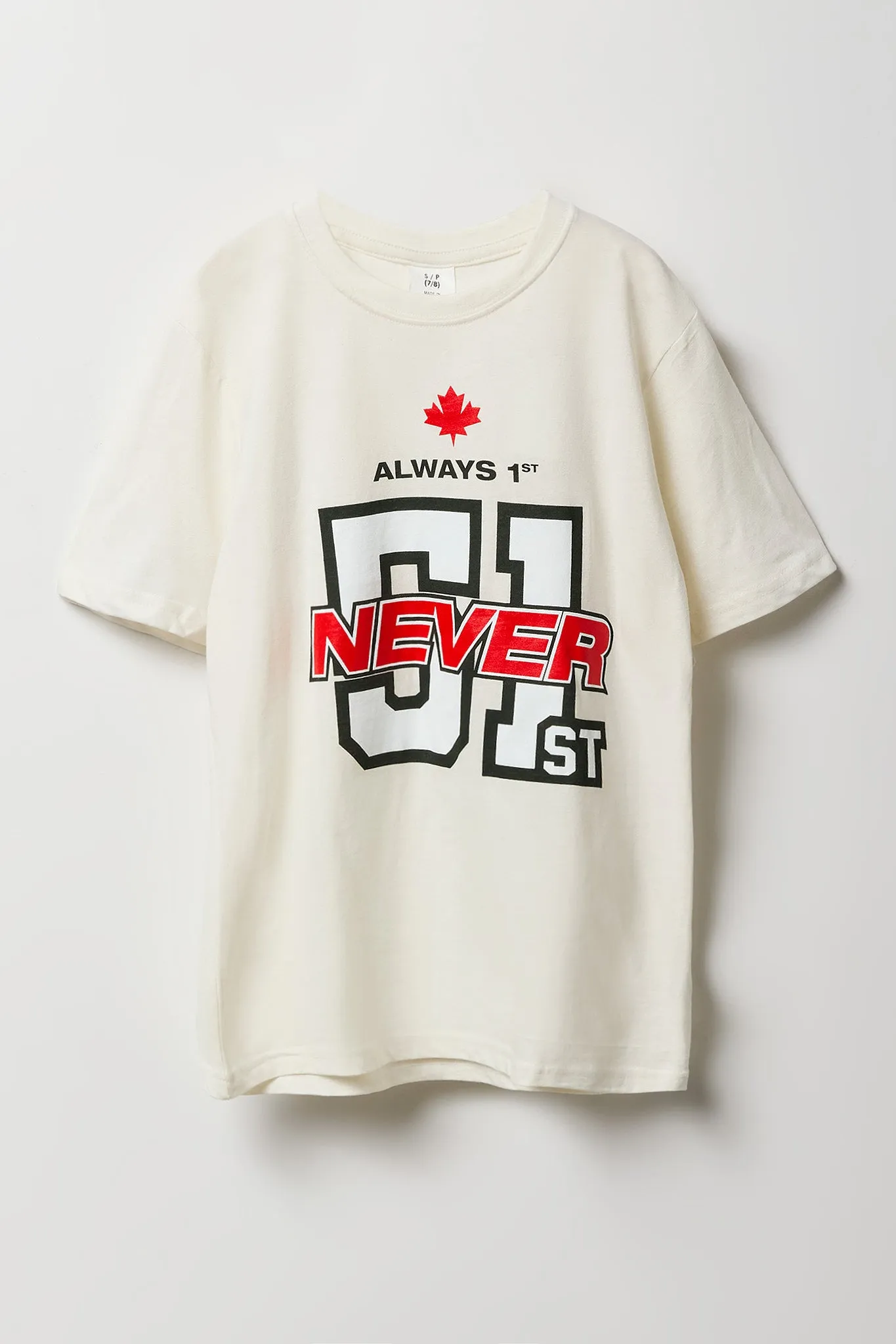 Boys Always 1st Never 51st Graphic T-Shirt sold by Urban Planet