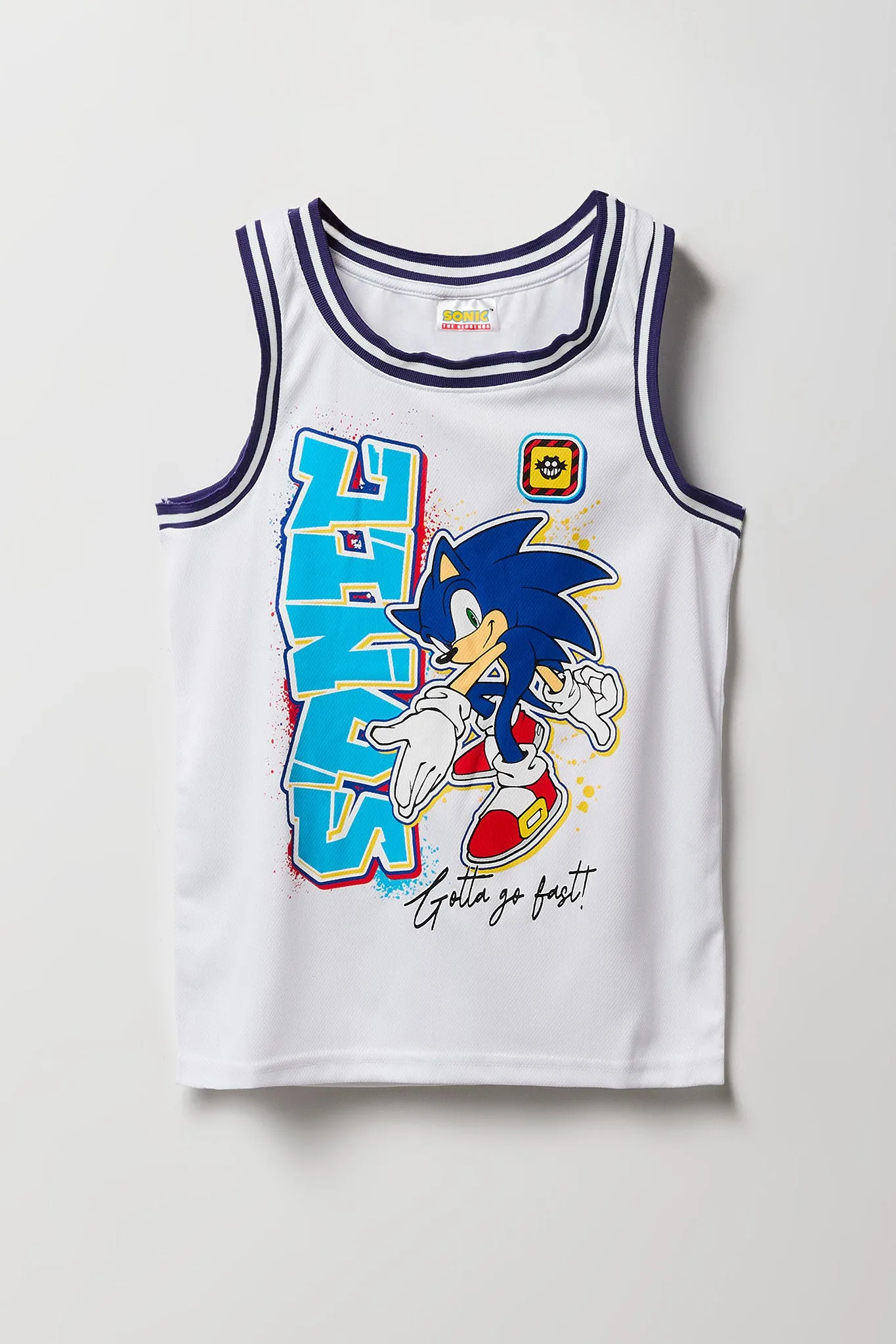 Boys Sonic Graphic Mesh Jersey sold by Urban Planet product image thumbnail 3