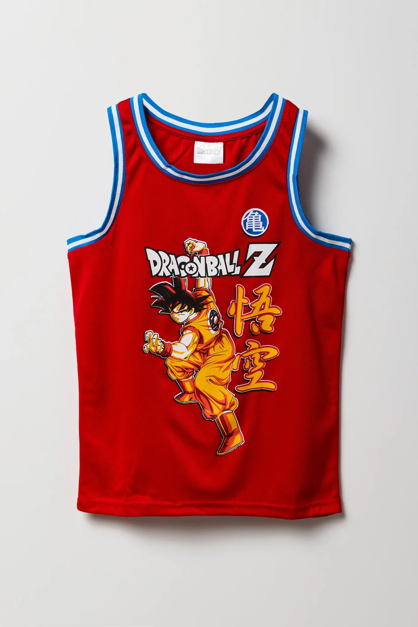 Boys Dragon Ball Z Graphic Mesh Jersey sold by Urban Planet