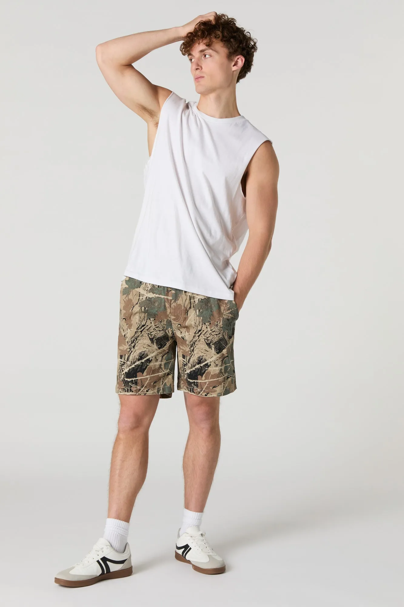 Short uni à taille coulissante sold by Urban Planet product image thumbnail 4