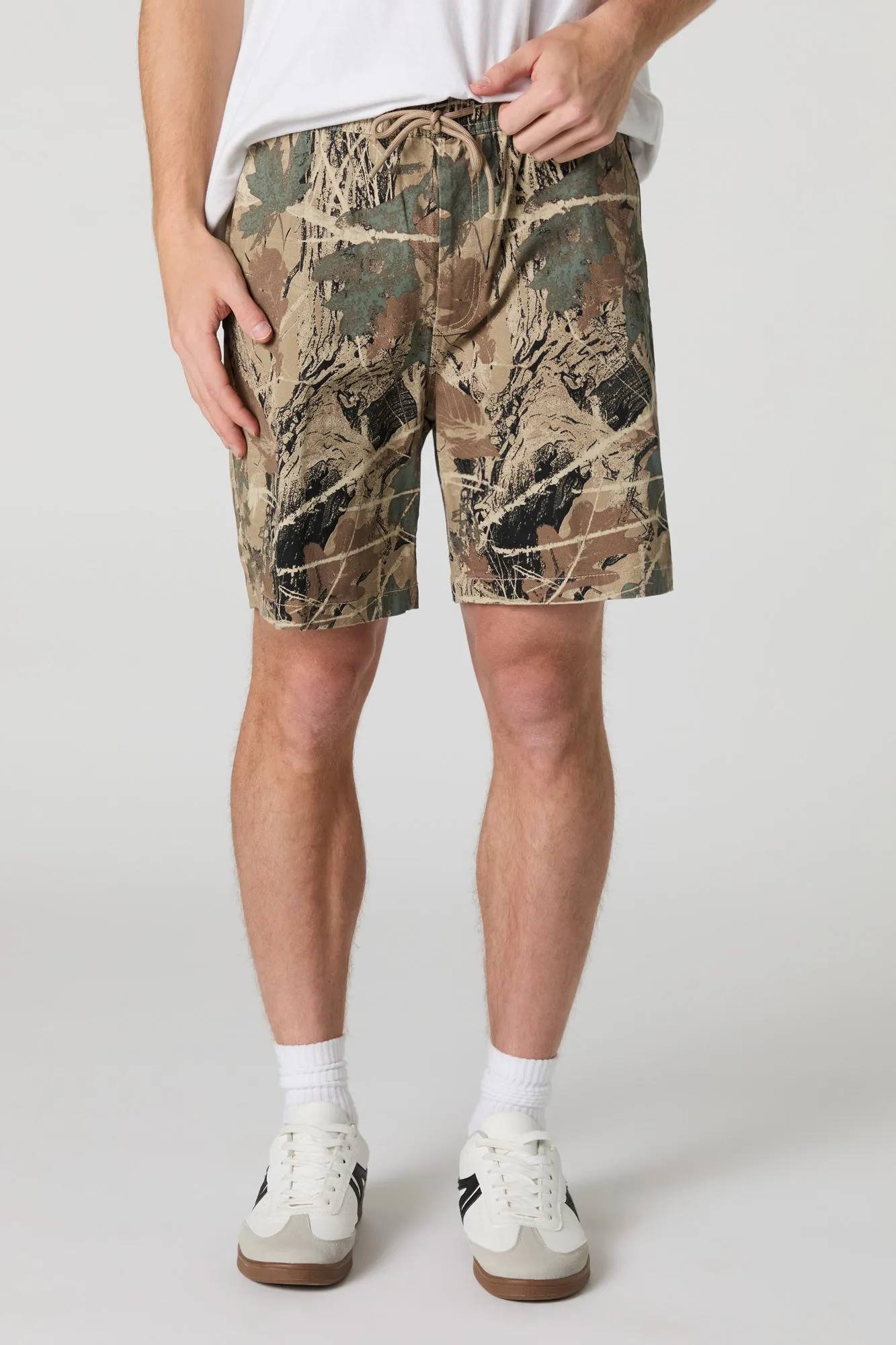 Short uni à taille coulissante sold by Urban Planet product image thumbnail 2