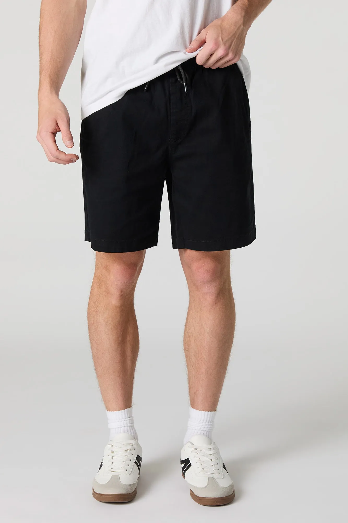 Short uni à taille coulissante sold by Urban Planet product image thumbnail 5