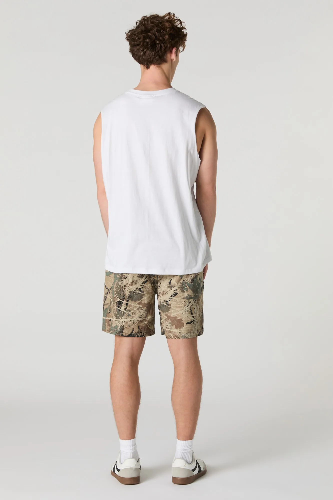 Short uni à taille coulissante sold by Urban Planet product image thumbnail 3