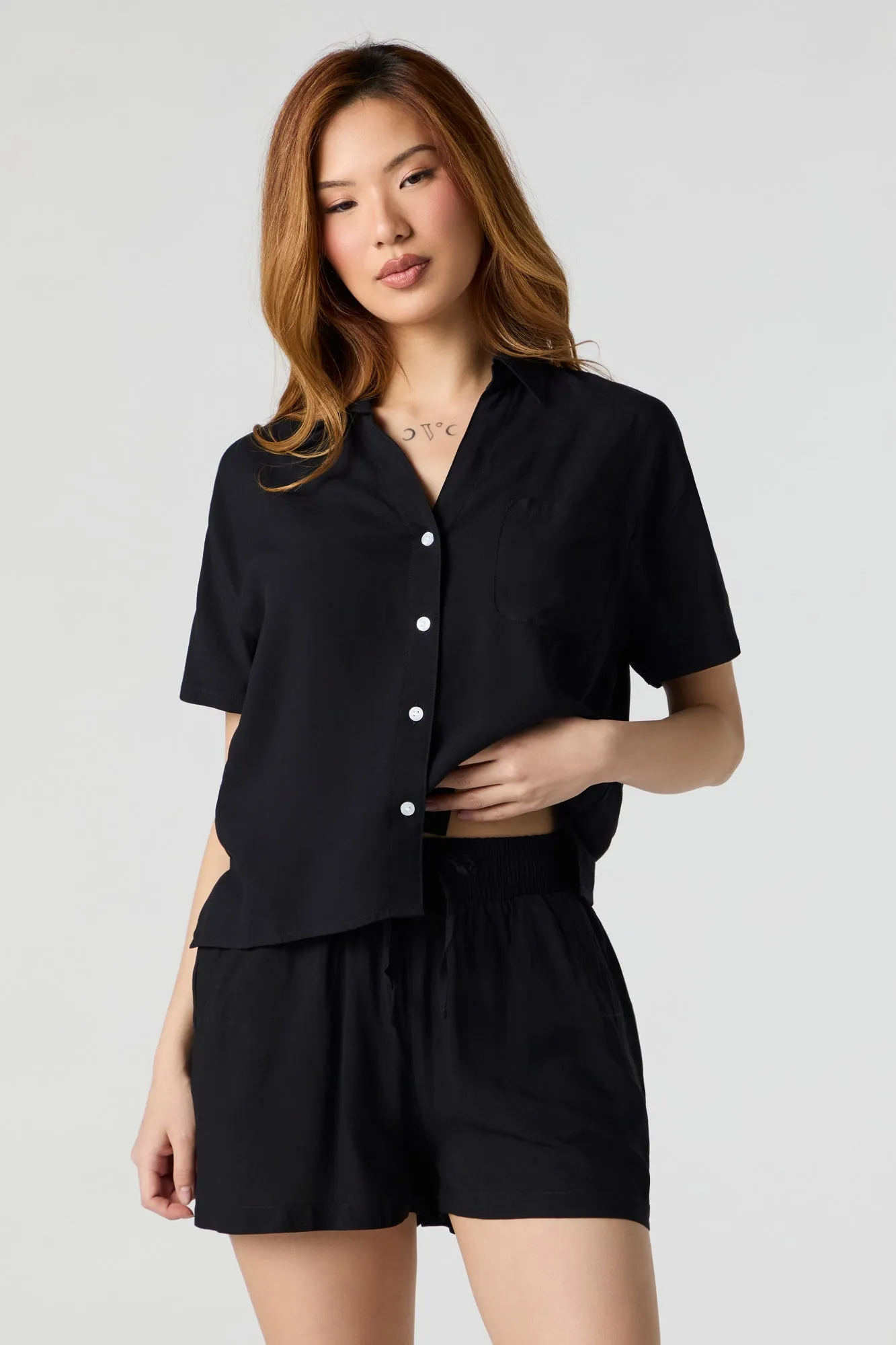 Short fluide à taille coulissante sold by Urban Planet product image thumbnail 5