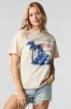 T-shirt de coupe garçonne à imprimé Summer Soul sold by Urban Planet