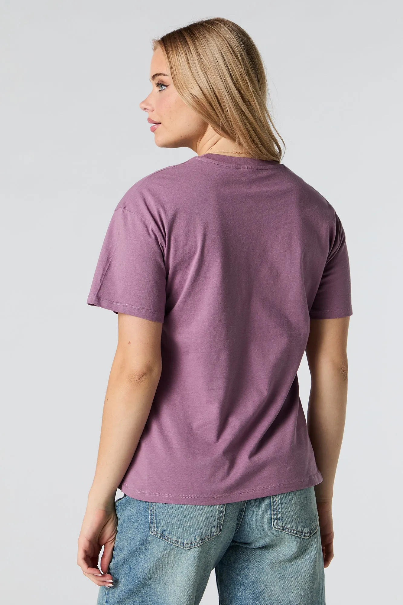 Between The Stars Graphic Boyfriend T-Shirt sold by Urban Planet product image thumbnail 2