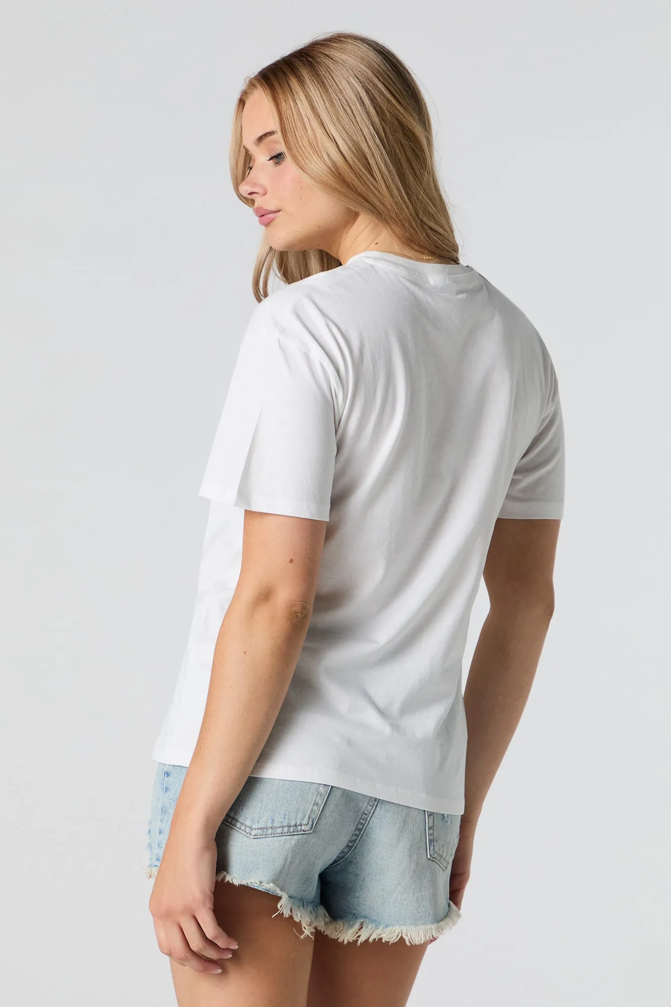 T-shirt de coupe garçonne à imprimé Santa Cruz sold by Urban Planet product image thumbnail 2