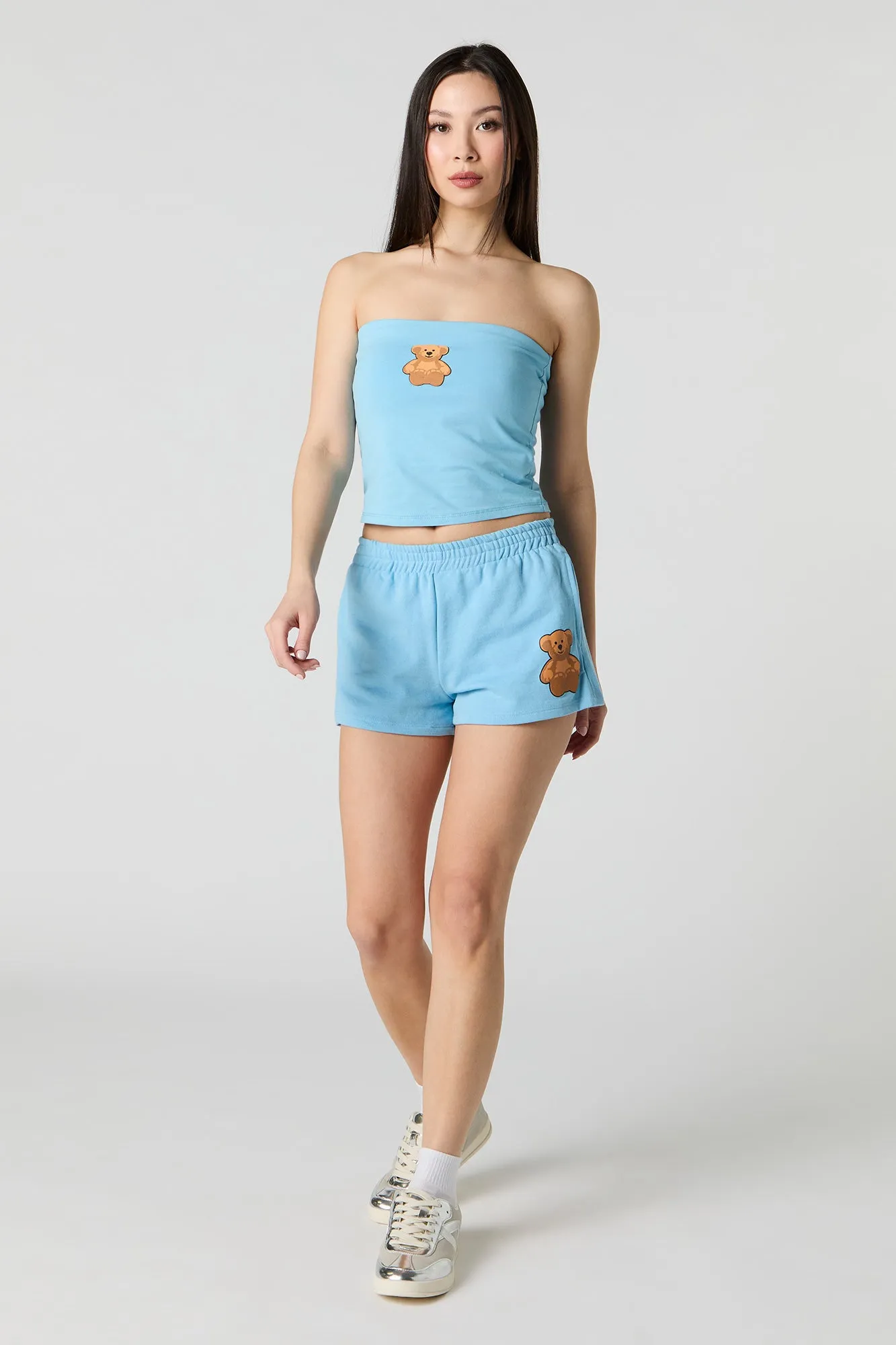 Bear Puff Print Tube Top sold by Urban Planet product image thumbnail 3