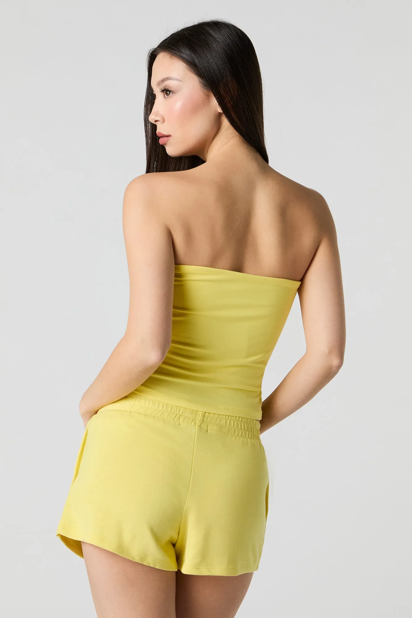 Short en molleton avec motif brodé 70 sold by Urban Planet product image thumbnail 2