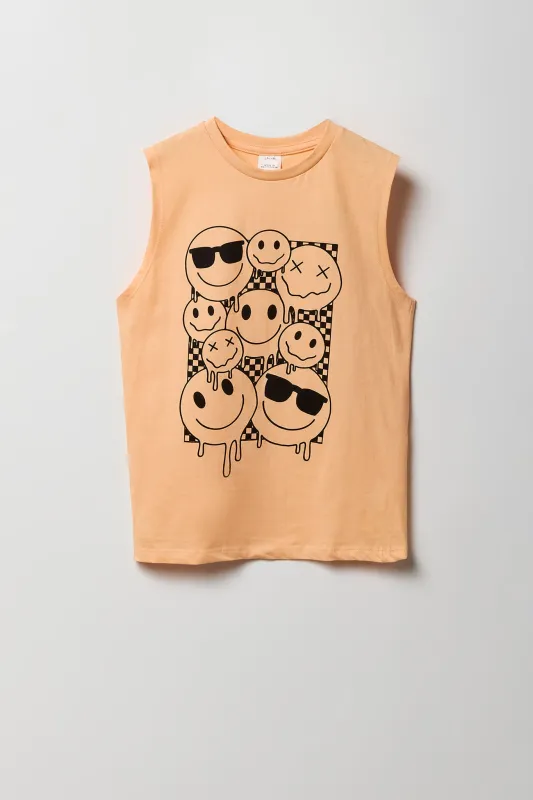 Débardeur à imprimé Emojis pour garçon sold by Urban Planet