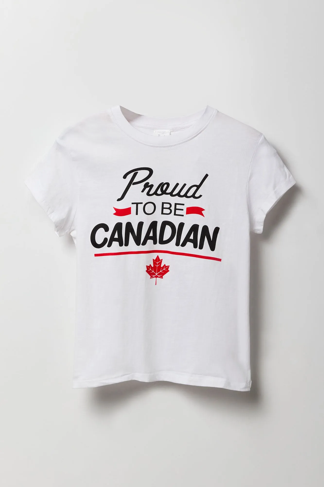 T-shirt à imprimé Proud To Be Canadian sold by Urban Planet