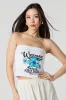 Graphic Tube Top sold by Urban Planet