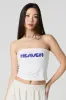 Graphic Tube Top sold by Urban Planet
