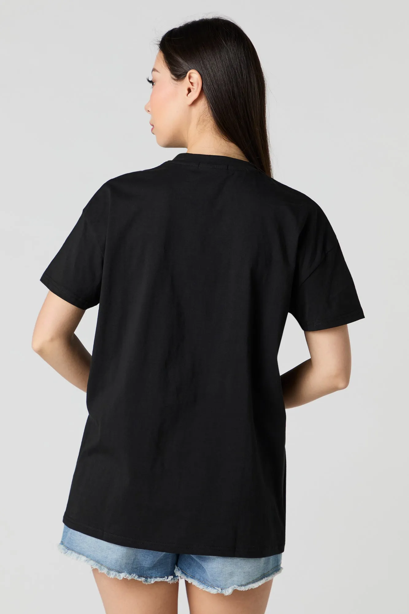 28 Flock Print T-Shirt sold by Urban Planet product image thumbnail 2