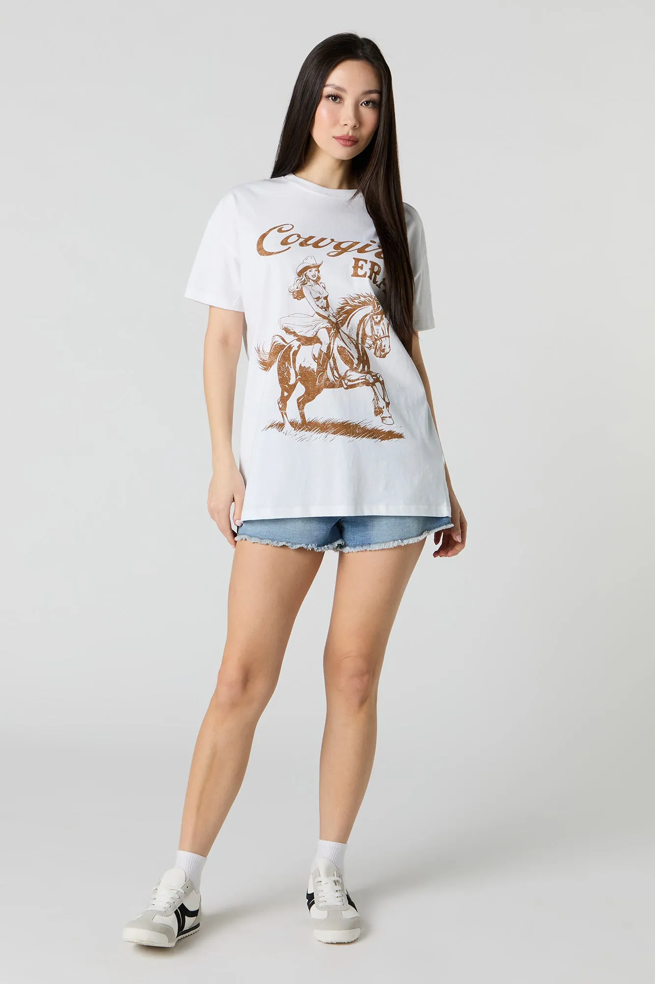 T-shirt à imprimé Cowgirl Era sold by Urban Planet product image thumbnail 3