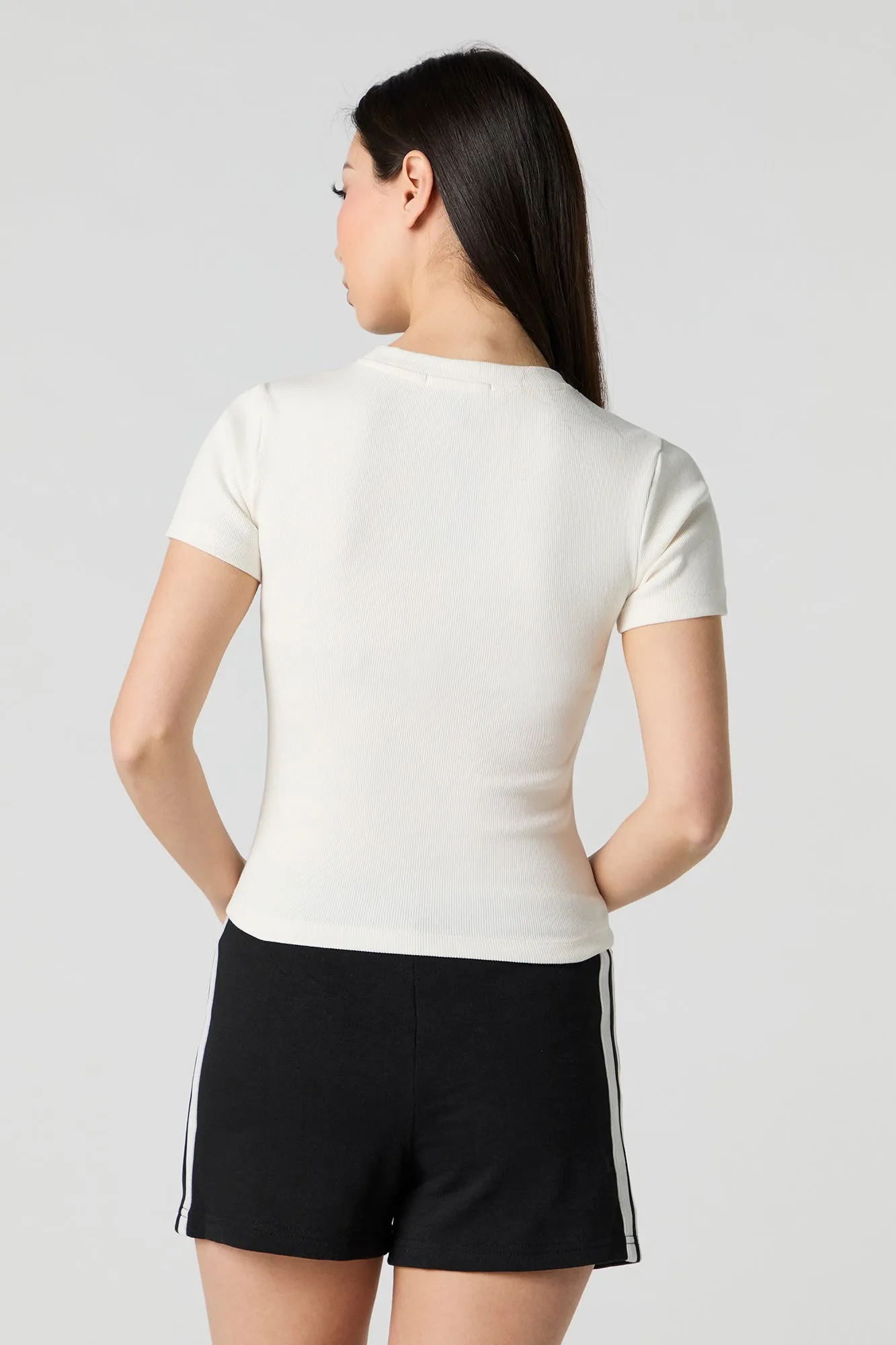 Short en molleton avec rayures latérales sold by Urban Planet product image thumbnail 5