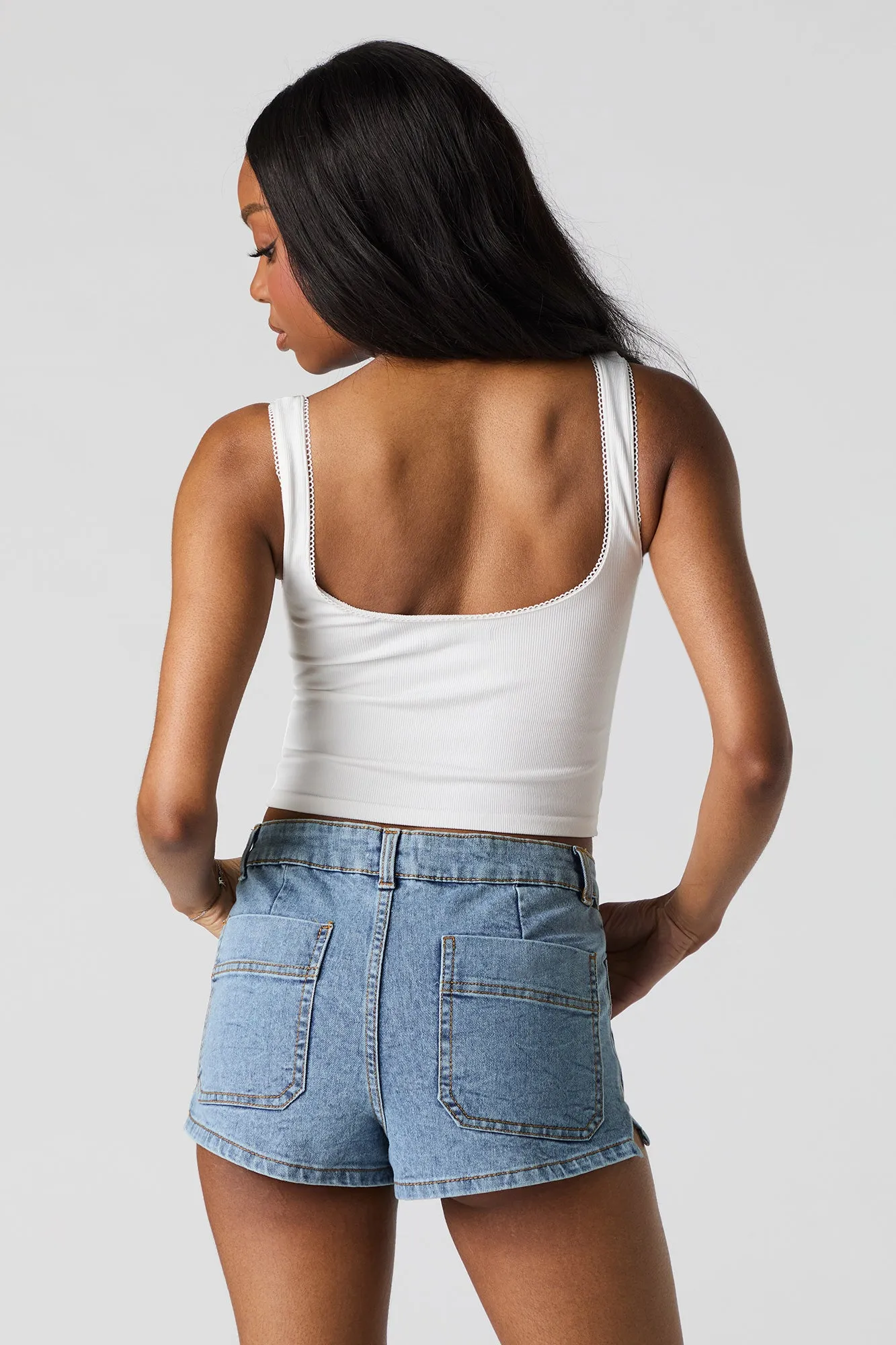 Front Pocket Denim Short sold by Urban Planet product image thumbnail 5