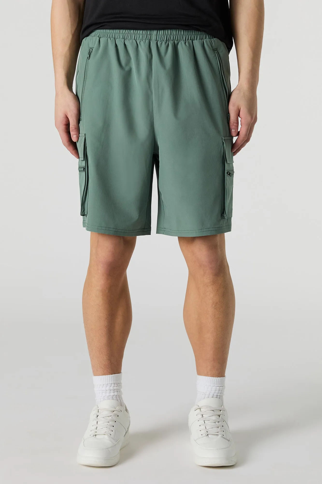 Active 4-Way-Stretch Cargo Short sold by Urban Planet