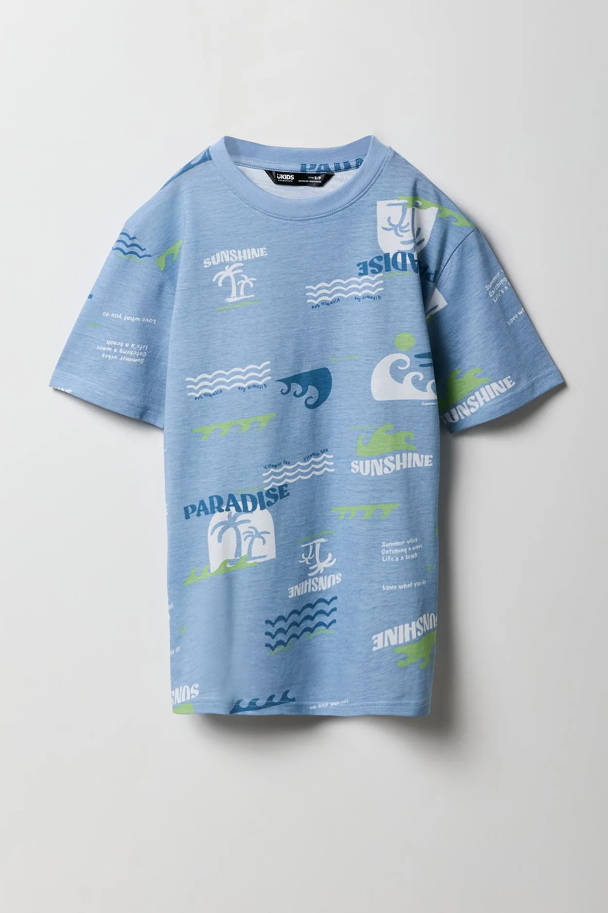Boys Paradise Print T-Shirt sold by Urban Planet