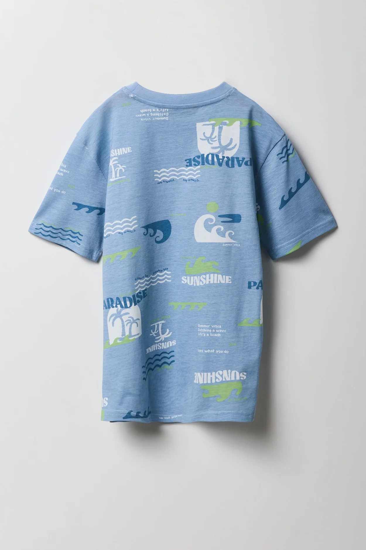 Boys Paradise Print T-Shirt sold by Urban Planet product image thumbnail 2