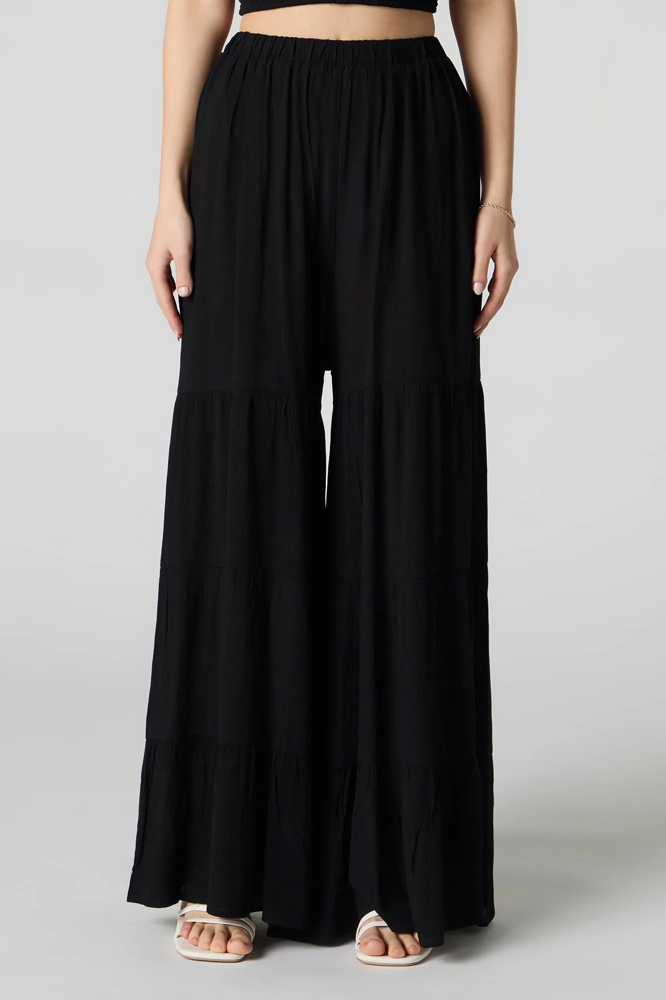 Tiered Wide Leg Pant sold by Urban Planet product image thumbnail 5