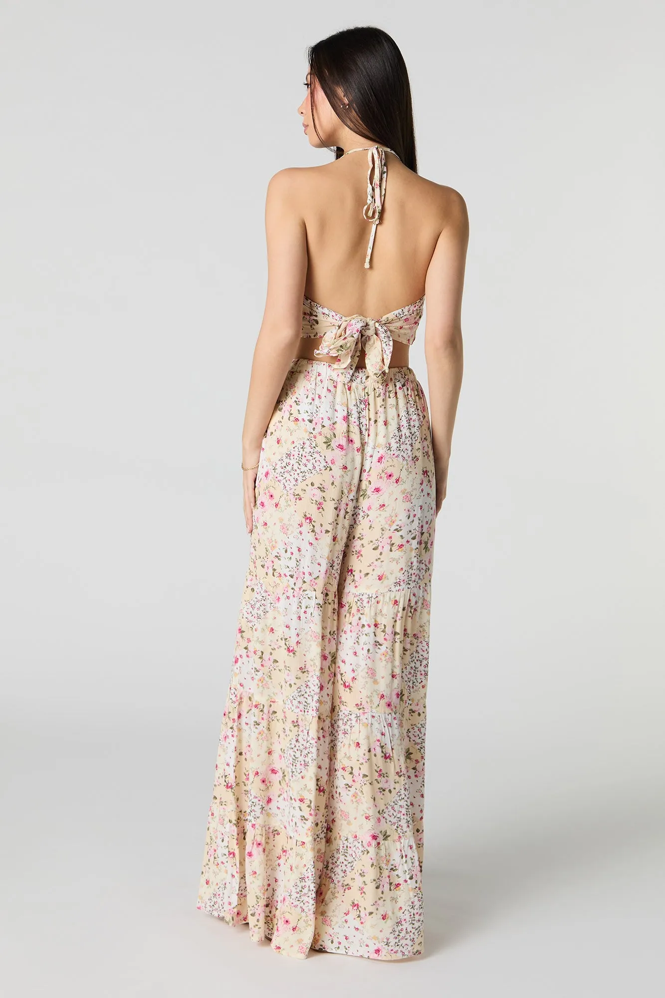 Tiered Wide Leg Pant sold by Urban Planet product image thumbnail 3