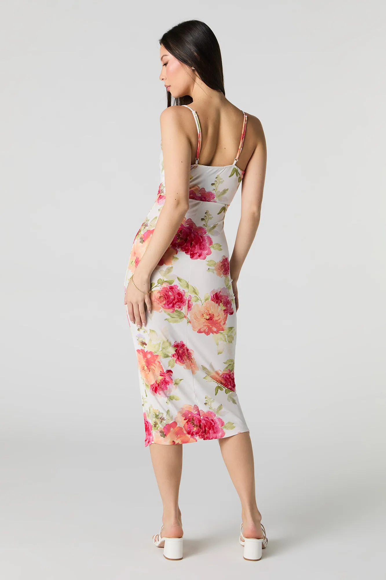 Surplice Asymmetrical Midi Dress sold by Urban Planet product image thumbnail 3