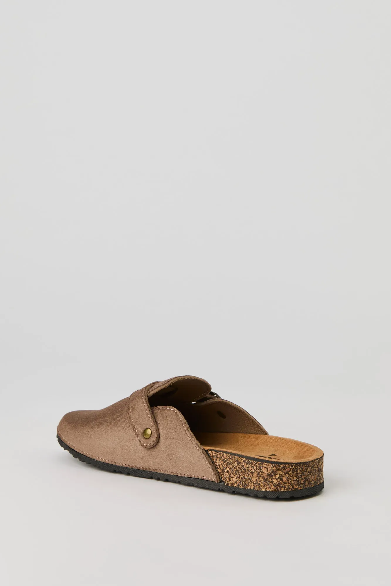 Boys Faux Suede Cork Slide sold by Urban Planet product image thumbnail 4