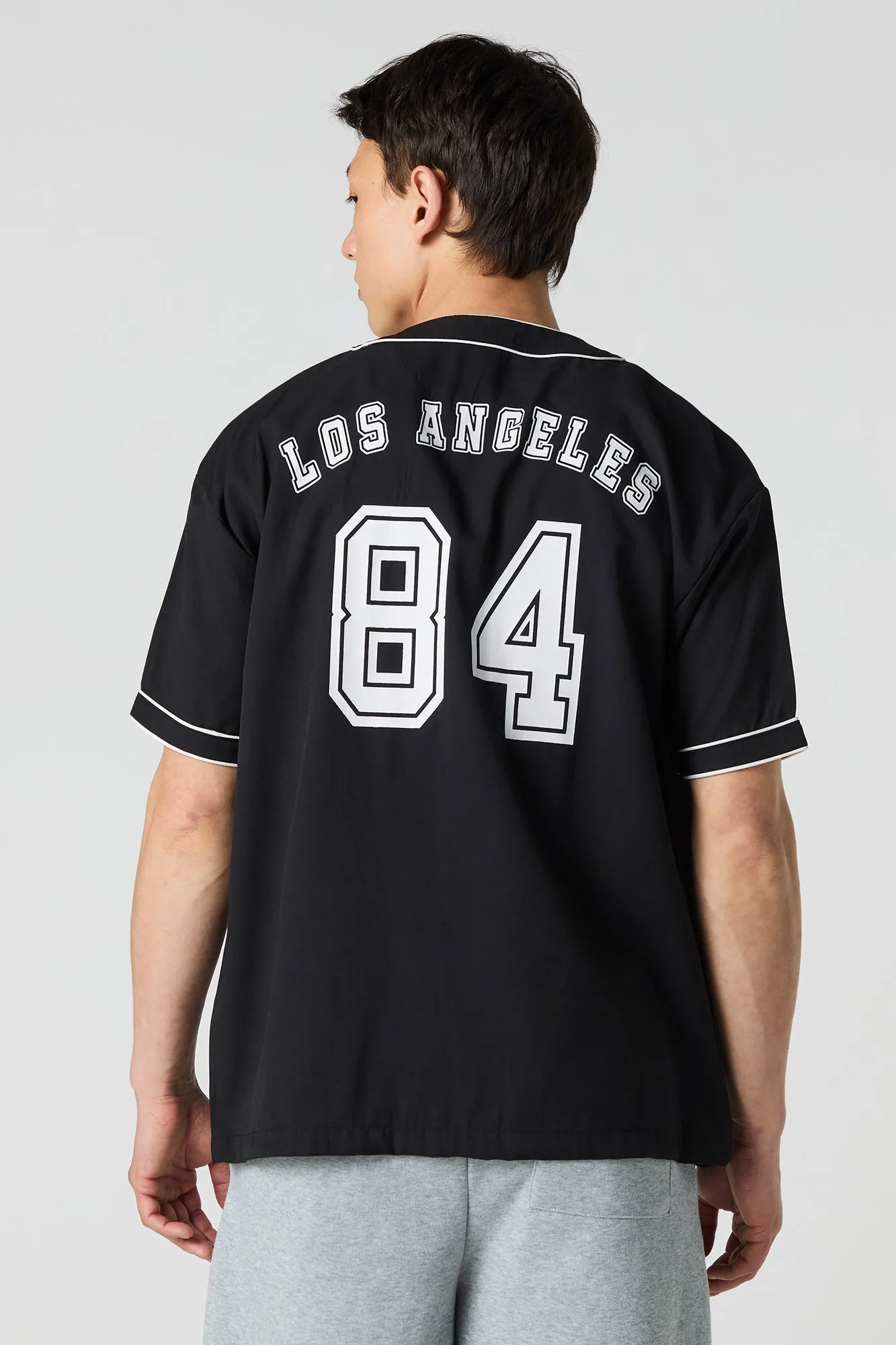 LA Embroidered Jersey Top sold by Urban Planet product image thumbnail 5