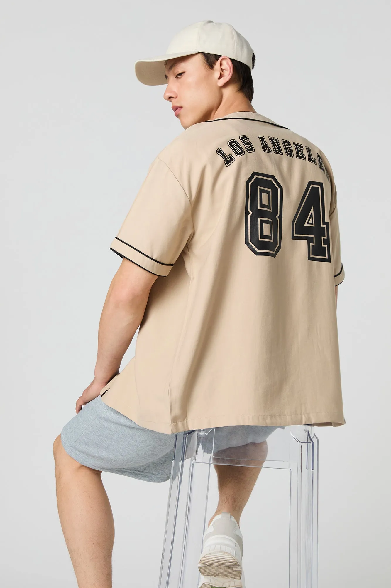 Jersey avec motif brodé LA sold by Urban Planet