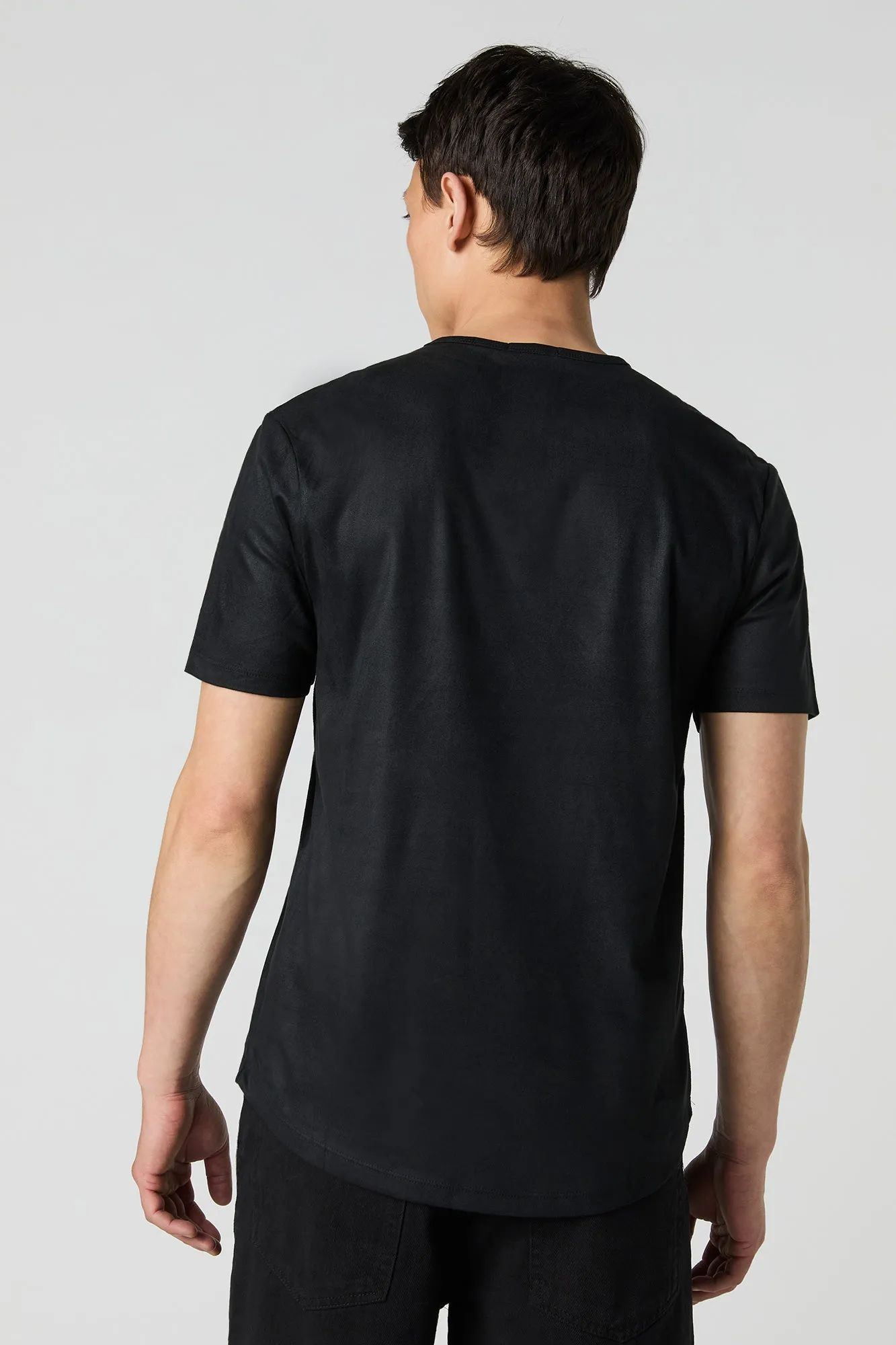 T-shirt orné de similisuède sold by Urban Planet product image thumbnail 5